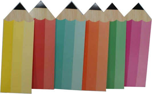 36819- Rainbow Pencil Name Plates 12pc-4 pack - [5-14]