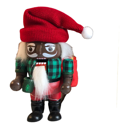 37010 - Lumberjack Santa Nutcracker - [Pod 2-1]