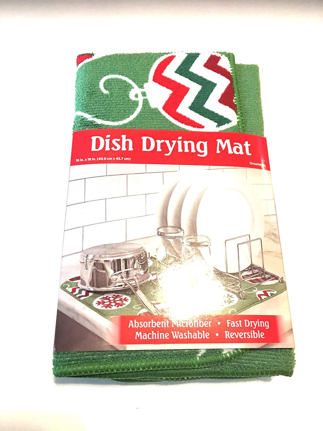 3708 - Dish Drying Mat Ornaments - [Pod 2-9]