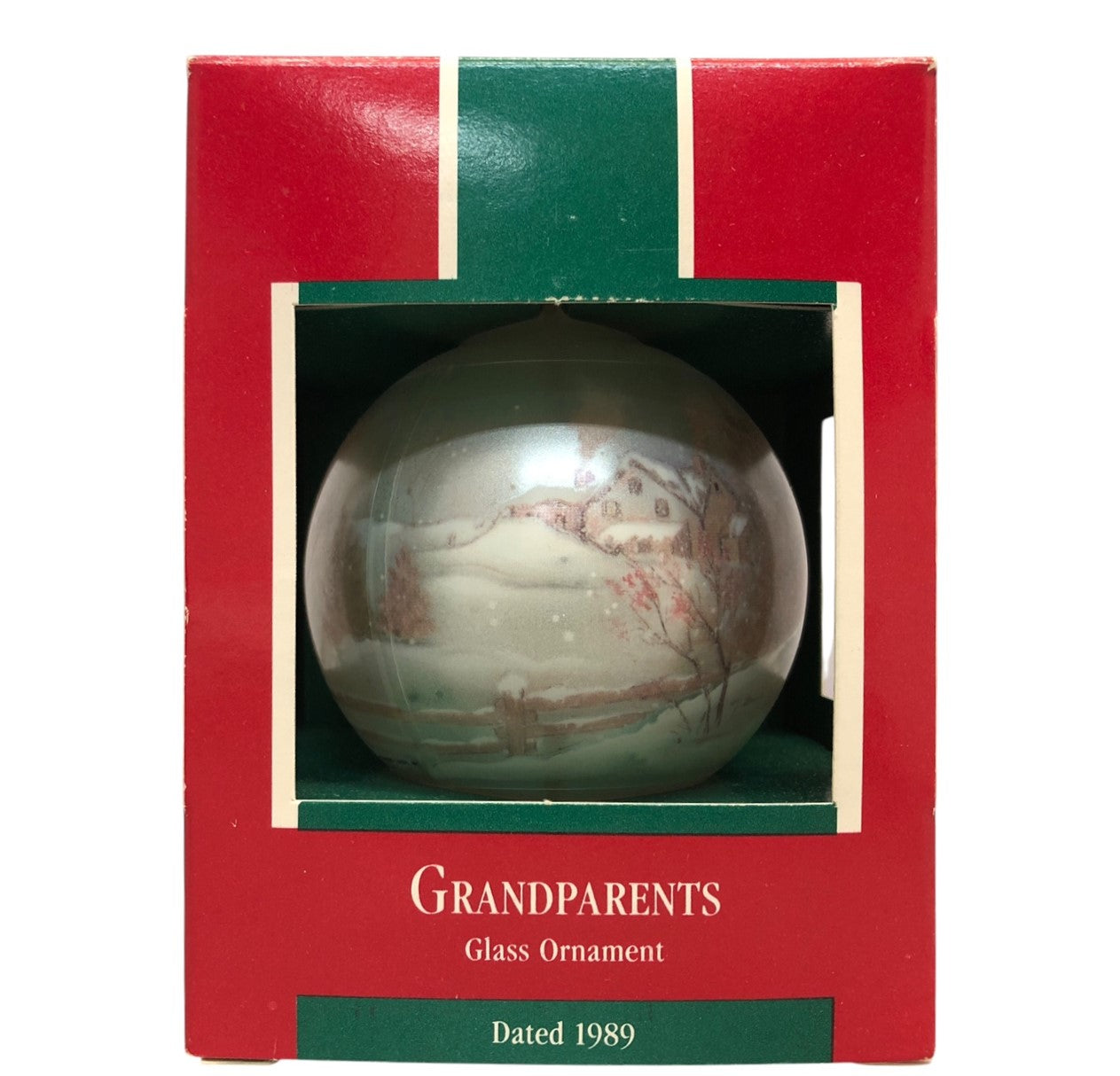37154 - Set of 5 Hallmark Keepsake Grandparents Christmas Tree Ornaments for Holiday Decor |