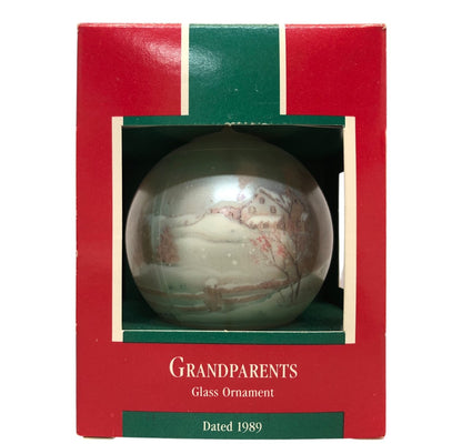 37154 - Set of 5 Hallmark Keepsake Grandparents Christmas Tree Ornaments for Holiday Decor |