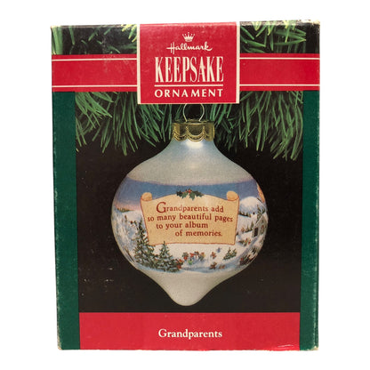 37154 - Set of 5 Hallmark Keepsake Grandparents Christmas Tree Ornaments for Holiday Decor |