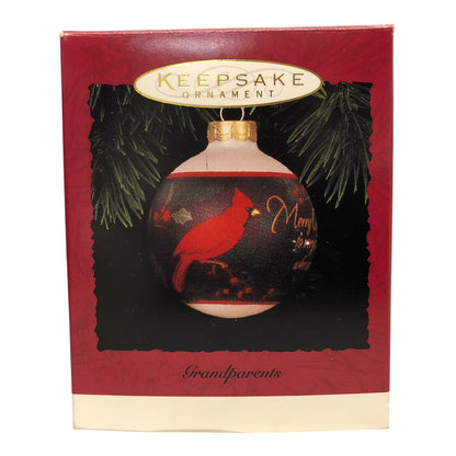 37154 - Set of 5 Hallmark Keepsake Grandparents Christmas Tree Ornaments for Holiday Decor |