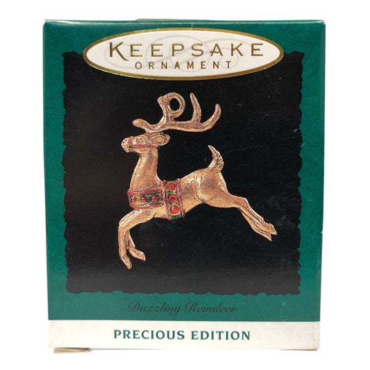 37168 - Set of 3 Crystal Ornament - Crystal Claus, Dazzling Reindeer, and Sparkling Crystal Angel