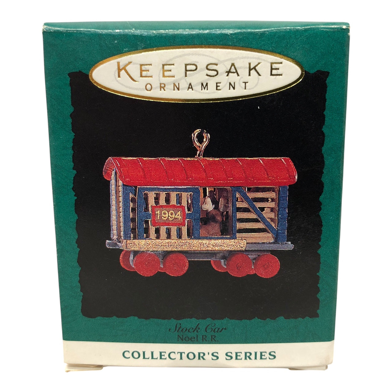 37181 - Set of 5 Tint Trains Holiday Ornaments Including Candy Car, Gift Car, Passenger Car, Stock Car, and Cookie Car