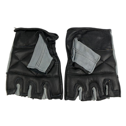 3737 - Black/Gray Spandex Gloves Sm - |GR-69|