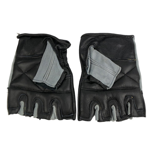 3737 - Black/Gray Spandex Gloves Sm - |GR-69|