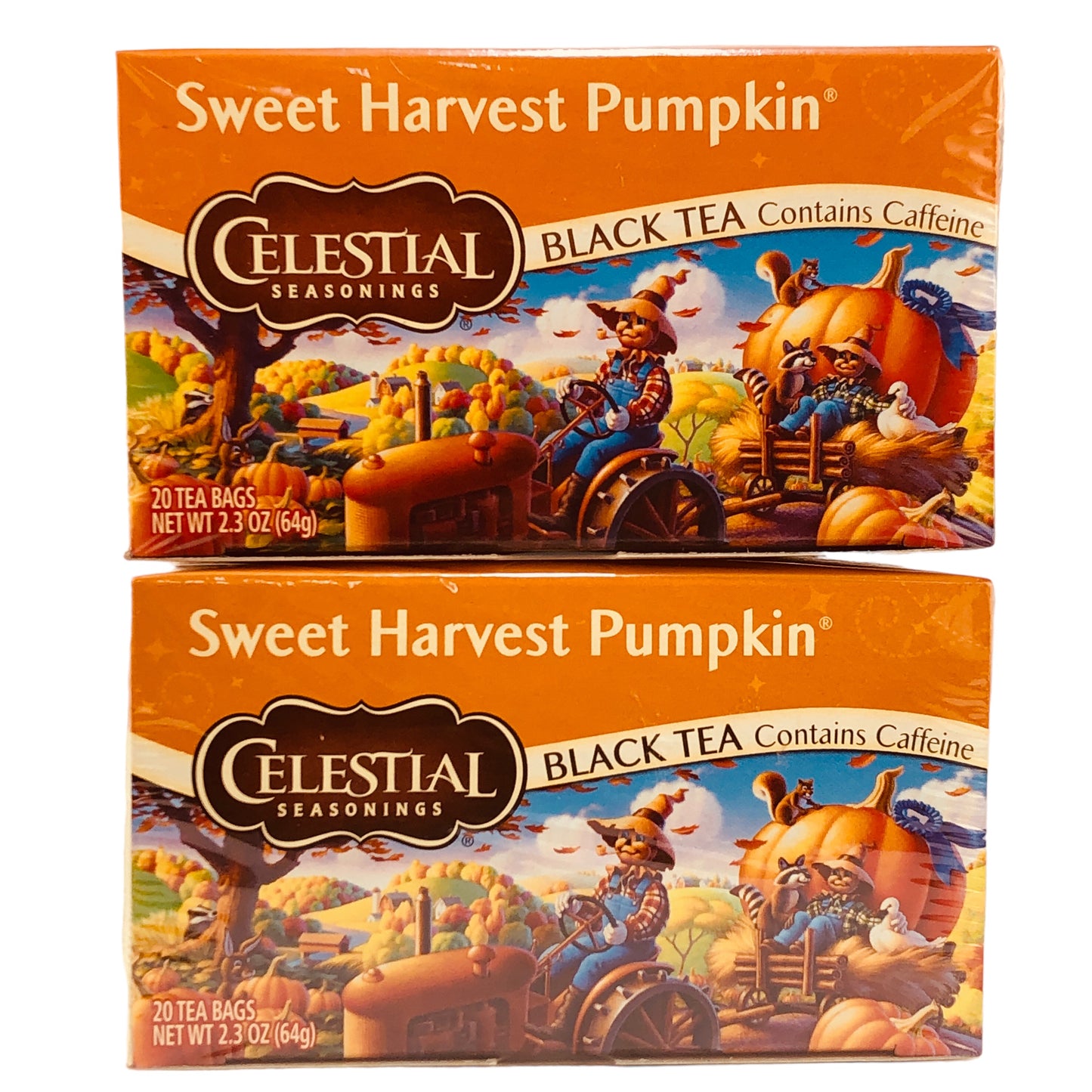 37381 - 2 Pack Celestial Sweet Harvest Pumpkin Tea, 40 Bags Total |9-14|