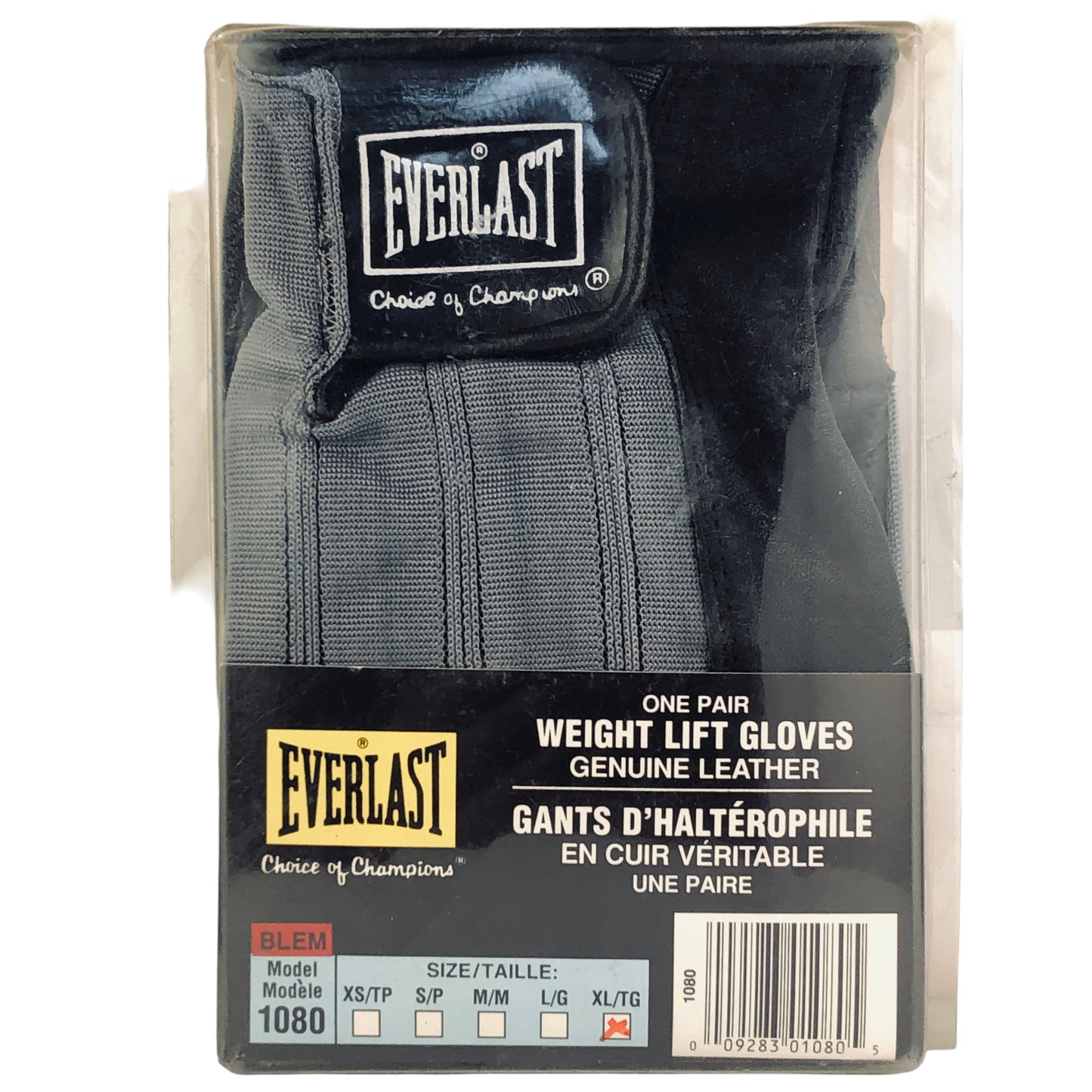 3738 - Black/Gray Spandex Gloves XL |GR-69|