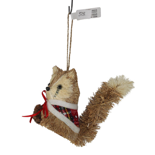 3751 - Pinestraw Fox Holiday Ornament |Pod 2-62|