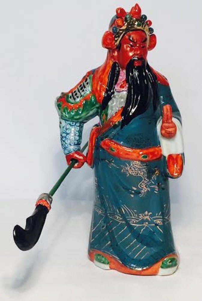 3752 - 14" Color Guan Yu - Two Fingers Loose Pieces Blade, Hand, Stick - |X-71|