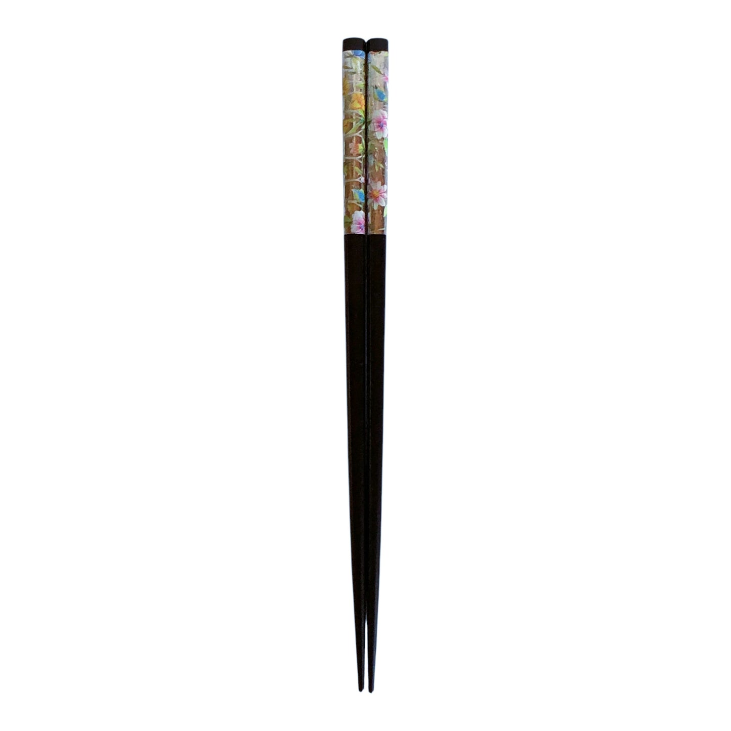3794 - Black Chopsticks Silver Floral - |17-22| |upstairs by AA and BB-SG|