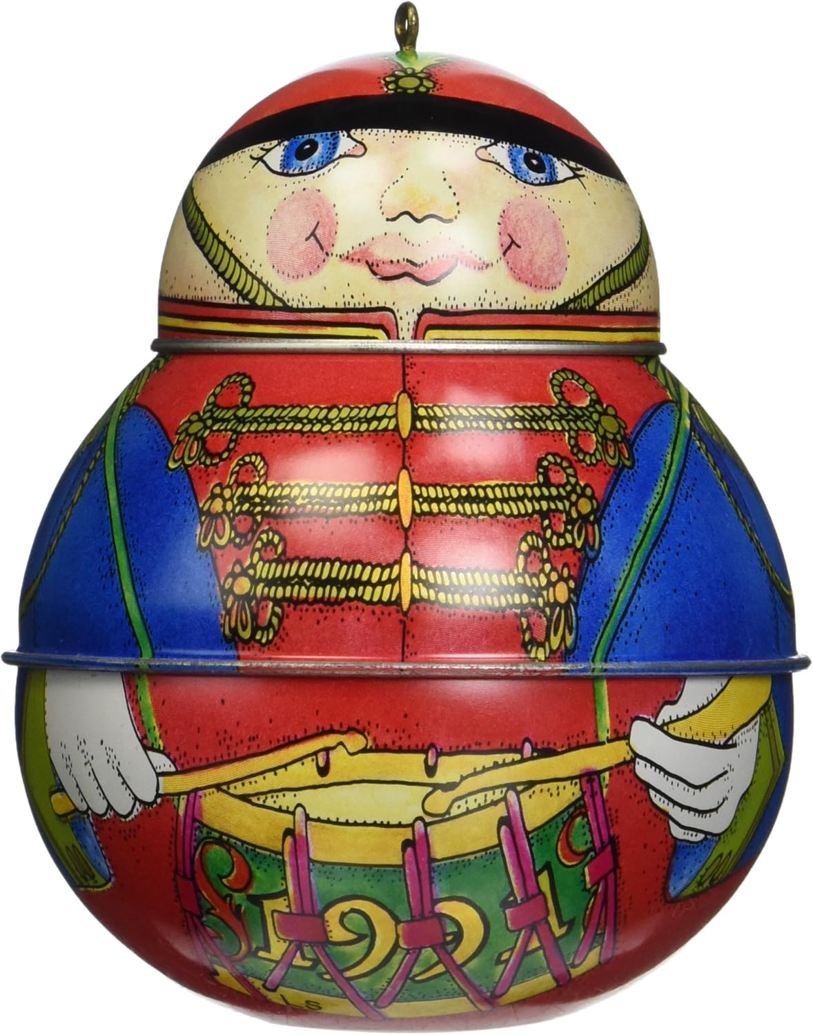 38003 - Jolly Wolly Soldier Ornament - |Pod 1-61|