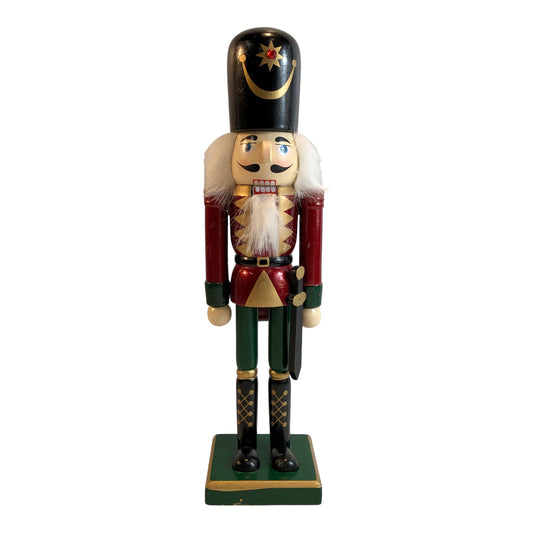 38054 - 12" Soldier Nutcracker w/Sword |Pod 2-1|