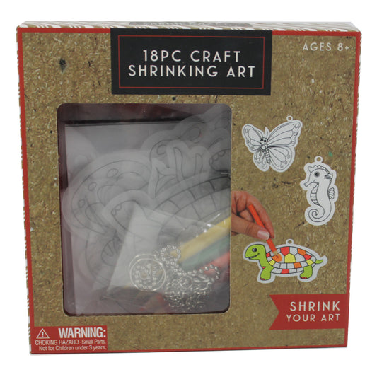 3839 - 18 pc Craft Shrinking Art - |R-22 Garage|
