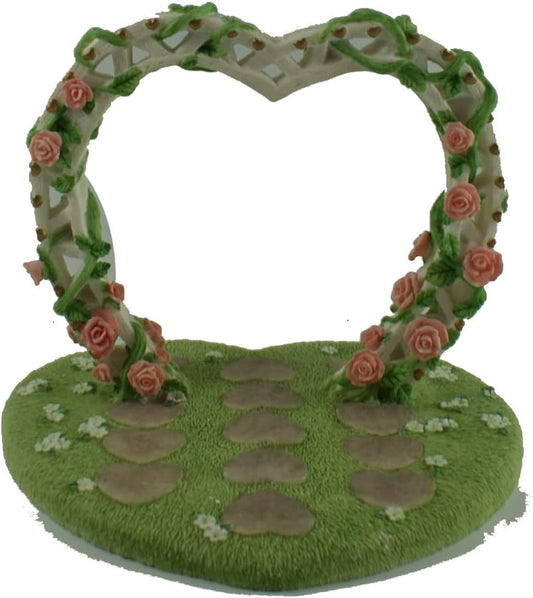 38431 - Cherished Teddies Rose Wedding Arch 510524 - [H-7]
