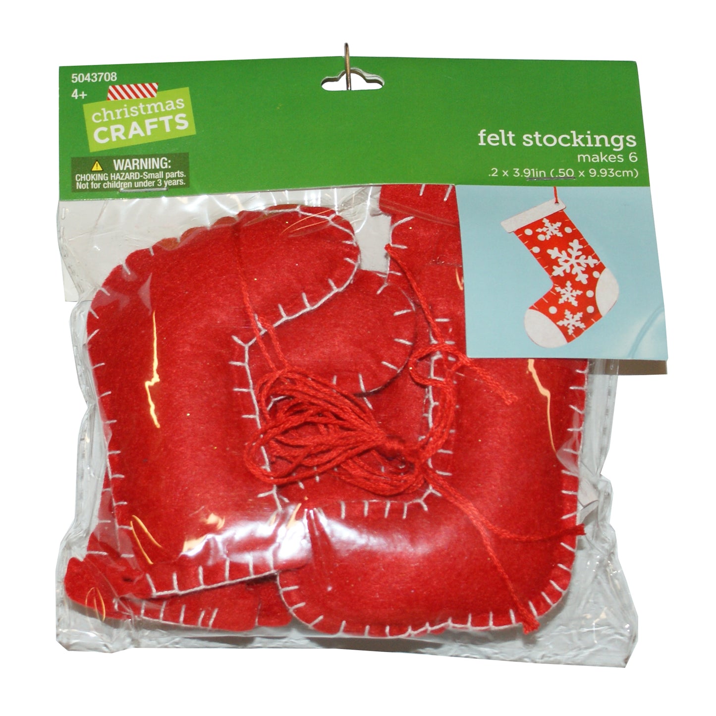 3853 - Christmas Crafts Felt Stockings - |21-15|