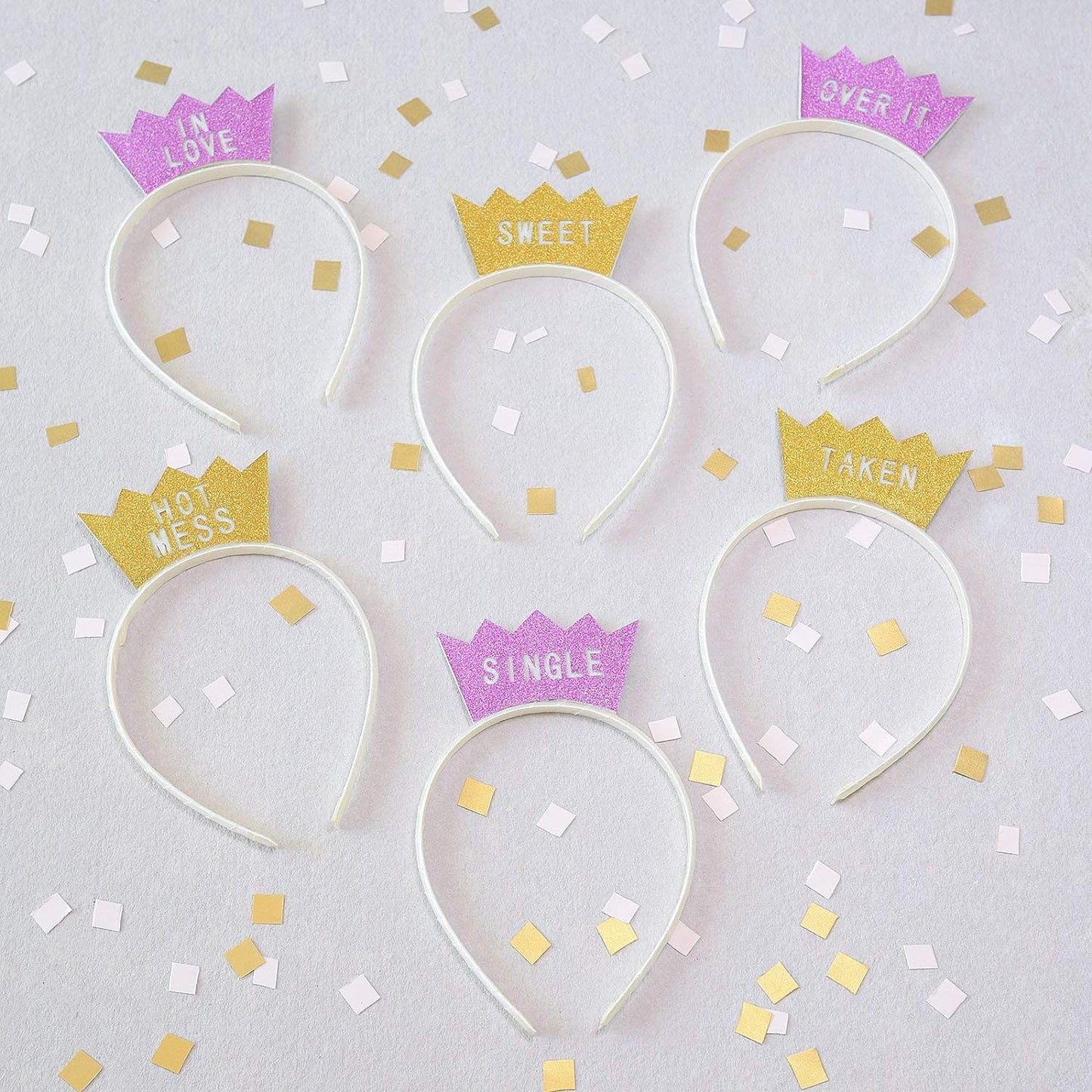 38596 - Style Me Pretty Headbands 6 ct - |8-8|