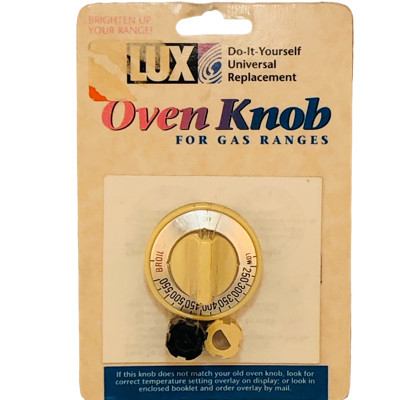 38619 - Lux Oven Knob for Gas Ranges 2" |9-11|