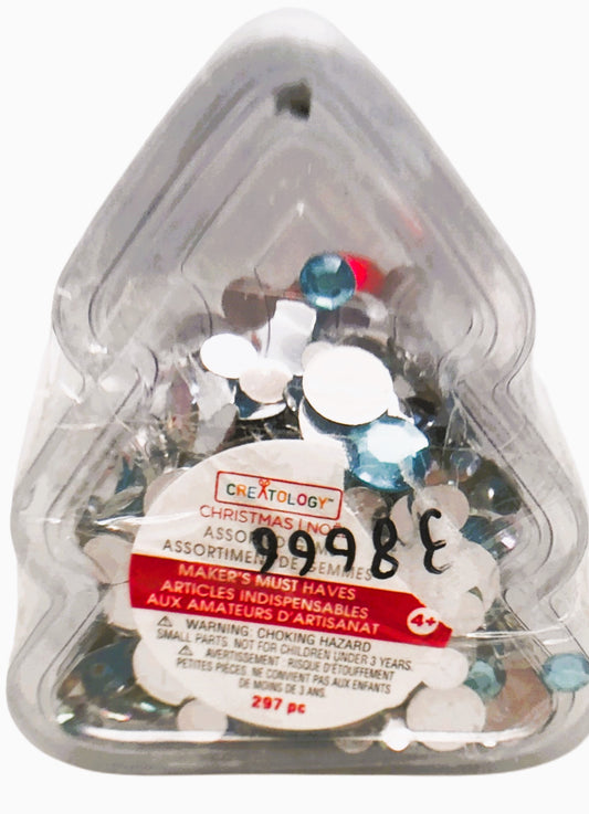 38666 - Set of 2 Red & Blue Assorted Gems, 600 Pieces |2-14|