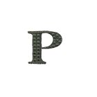 38690 - Letter P Bling Sticker-2 Pack - |File-9|