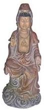 3880 - 15" Color Buddha - One Foot - |Store 8|