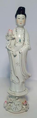 3887 - 8.5" White Quan Yin - Left Hand Right Hand - |FR||Pod 3-39|