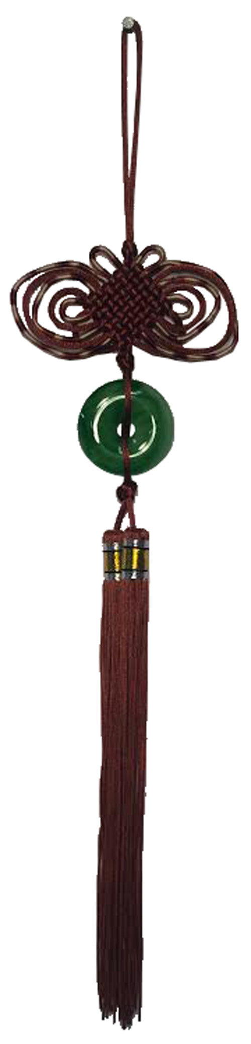 3895 - Green Jade Lucky Hanger 15" - |P-15|