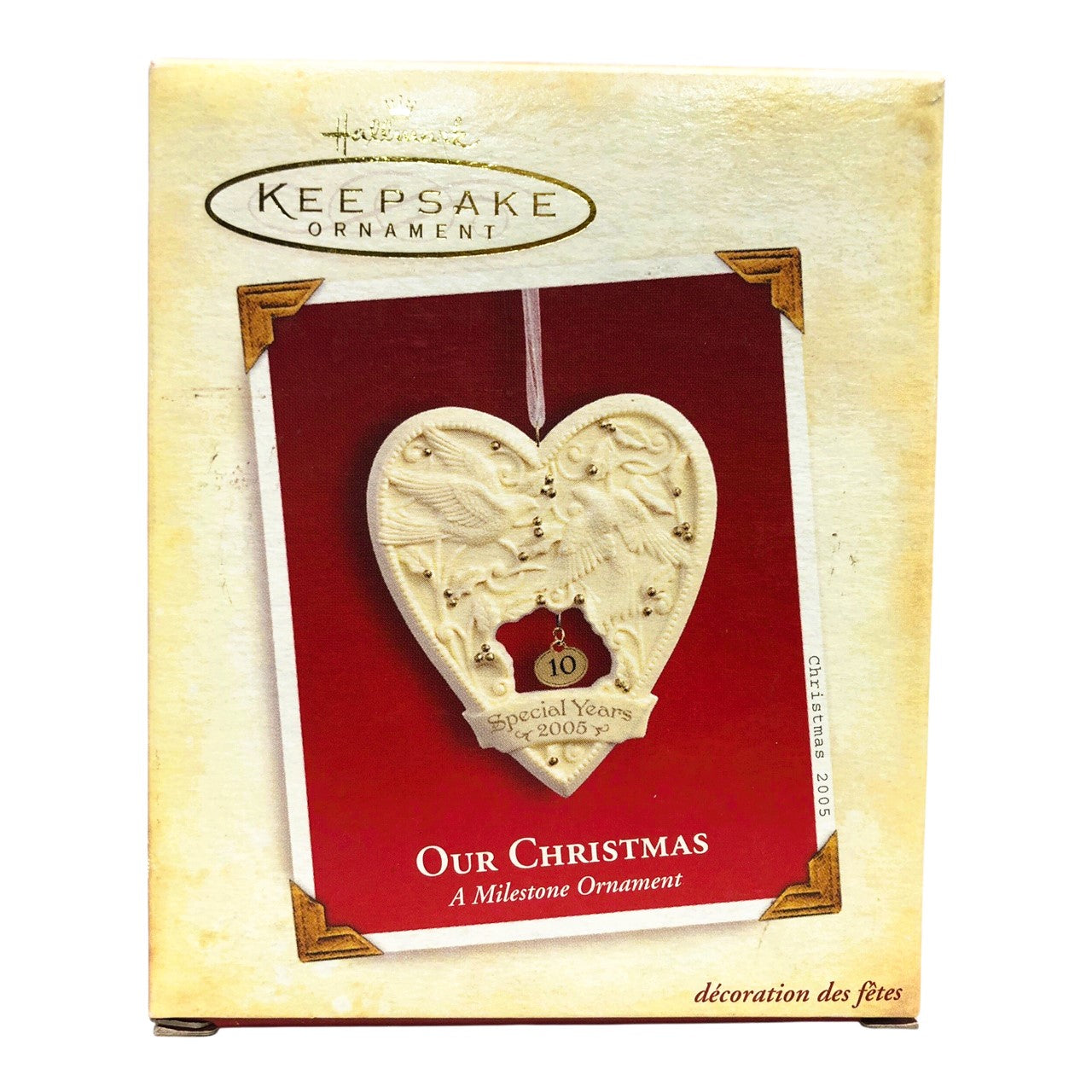 38992 - Set Of 5 Hallmark Keepsake Porcelain Our First Christmas Ornament Set