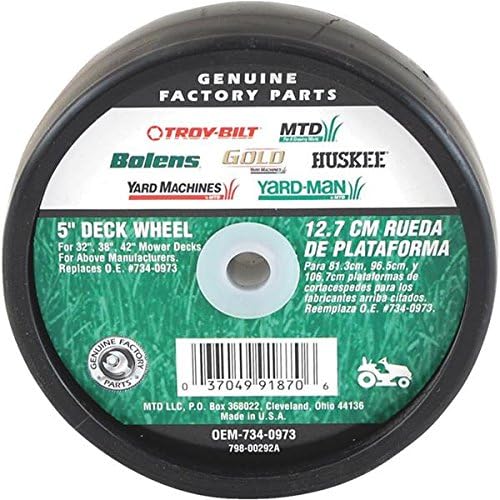 39154 - 5" Deck Wheel Troy-Bilt Part # 734-0973 |TBD|