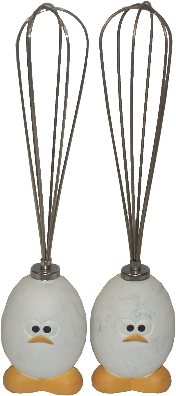 3929 - Egg Whisks S & P - |12-18|