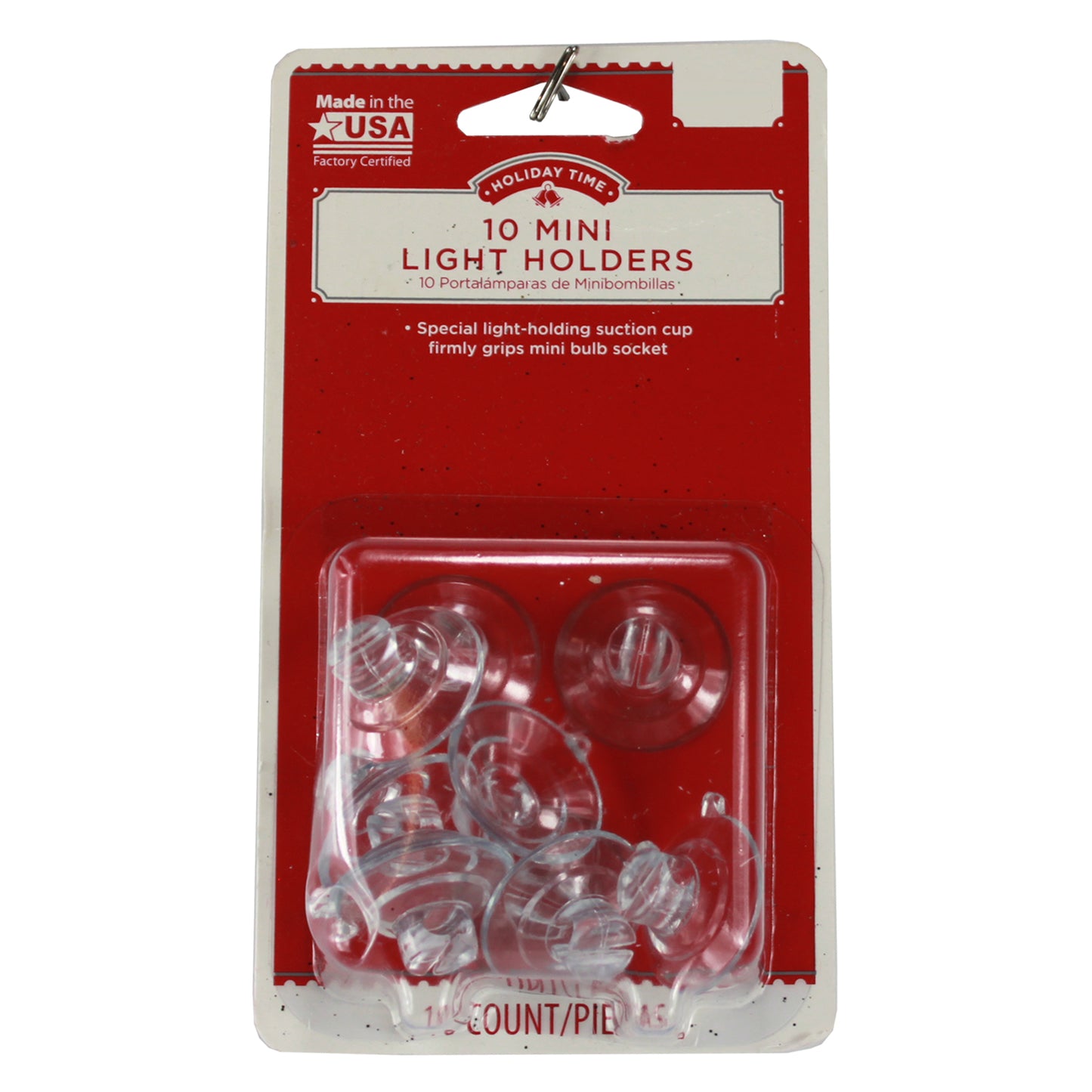 3930 - 10 Light Holder Suction Cup - |DVD-1|