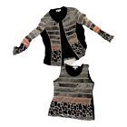 39385 - Chic 2-Piece Drapers And Damons Tank And Jacket For Everyday Comfort And Modern Style |3-14|