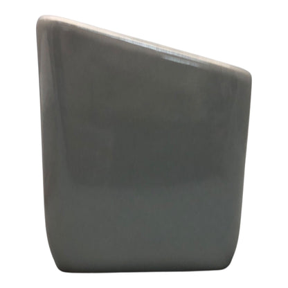 39500 - Ceramic 6" x 3.5" Gray Letter Holder - 2-16