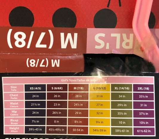 39527 - Miraculous Vesperia Girl's Costume Medium |BHA-8|