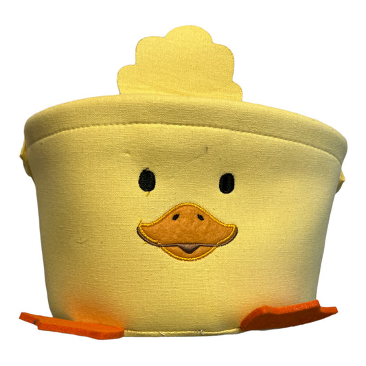 39699 - 10 Inch Diameter Easter Chick Basket for Festive Decor and Gifting |9-12|
