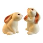 39777 - Delightful White Bunny Salt And Pepper Shakers With Playful Kitchen Design |4-26|