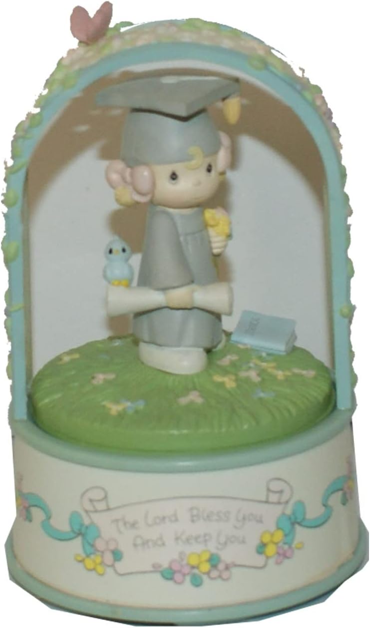 3981 - Graduation Girl Musical Figure - |3-8|