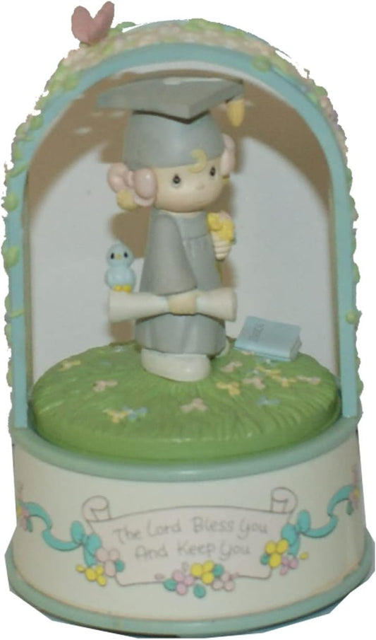 3981 - Graduation Girl Musical Figure - |3-8|