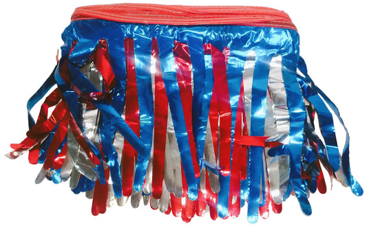 3992 - 60' Red Blue Silver Banner - |Cubby-34 Top|