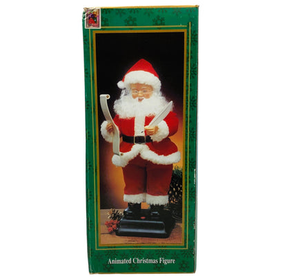 39956 - Animated Santa With List Boxed - [Pod 2-12]