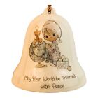 39997 -Precious Moments May Your World Be Trimmed w/Peace Bell - |Pod 1-71|