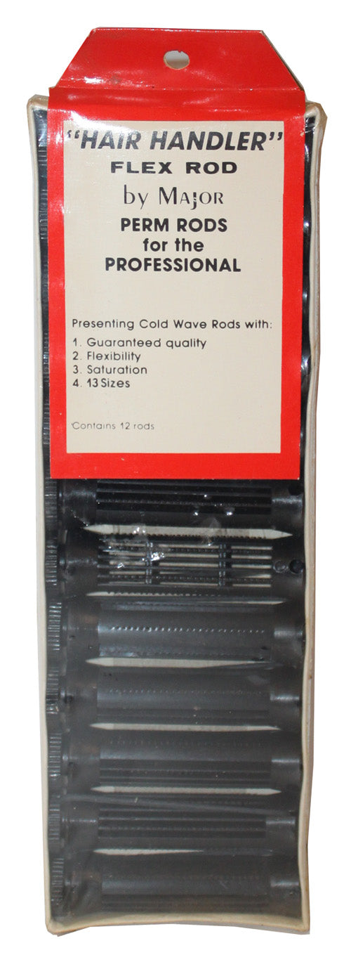 4000 - Hair Handler 2" Black Perm Rods - |BA-10|