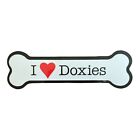 40014 - I Love Doxies Bone Magnet - |File-13|