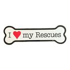 40028 - I Love My Rescues Bone  - 5pc - |File-13|