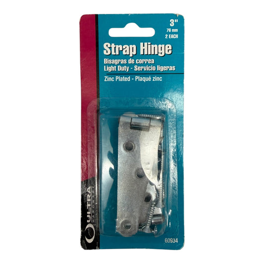 40201 - Strap Hinge 3" 2Pk |11-12|