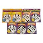 40208 - Pocket Crossword Set of 7 (Two of Vol 70 & Five of Vol 71) Set - |H-46|