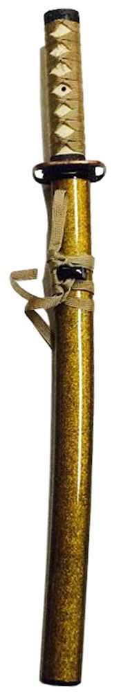 4020 - Speckled Gold Wakazashi Sword - |3-C Down|