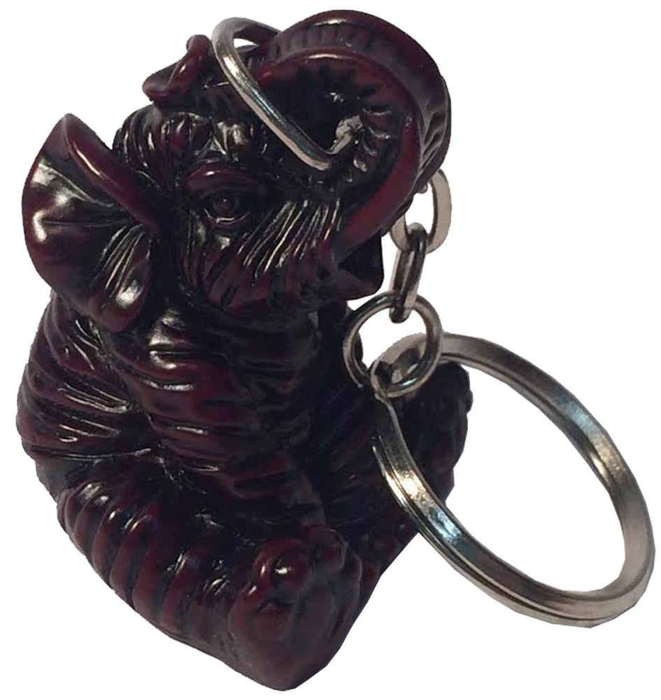 4033 - Soapstone Elephant Key Chain - |DVD-41|