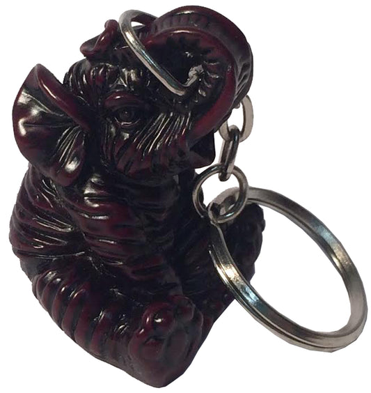 4033 - Soapstone Elephant Key Chain - |DVD-41|